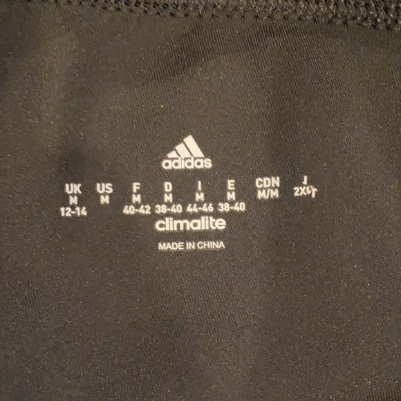 ‼️SALE‼️ ADDIDAS CLIMALITE CAPRIS LEGGINGS - Picture 6 of 7